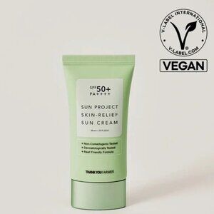THANK YOU FARMER Sunscreen: Sun Project Skin-Relief Sun Cream SPF 50+
